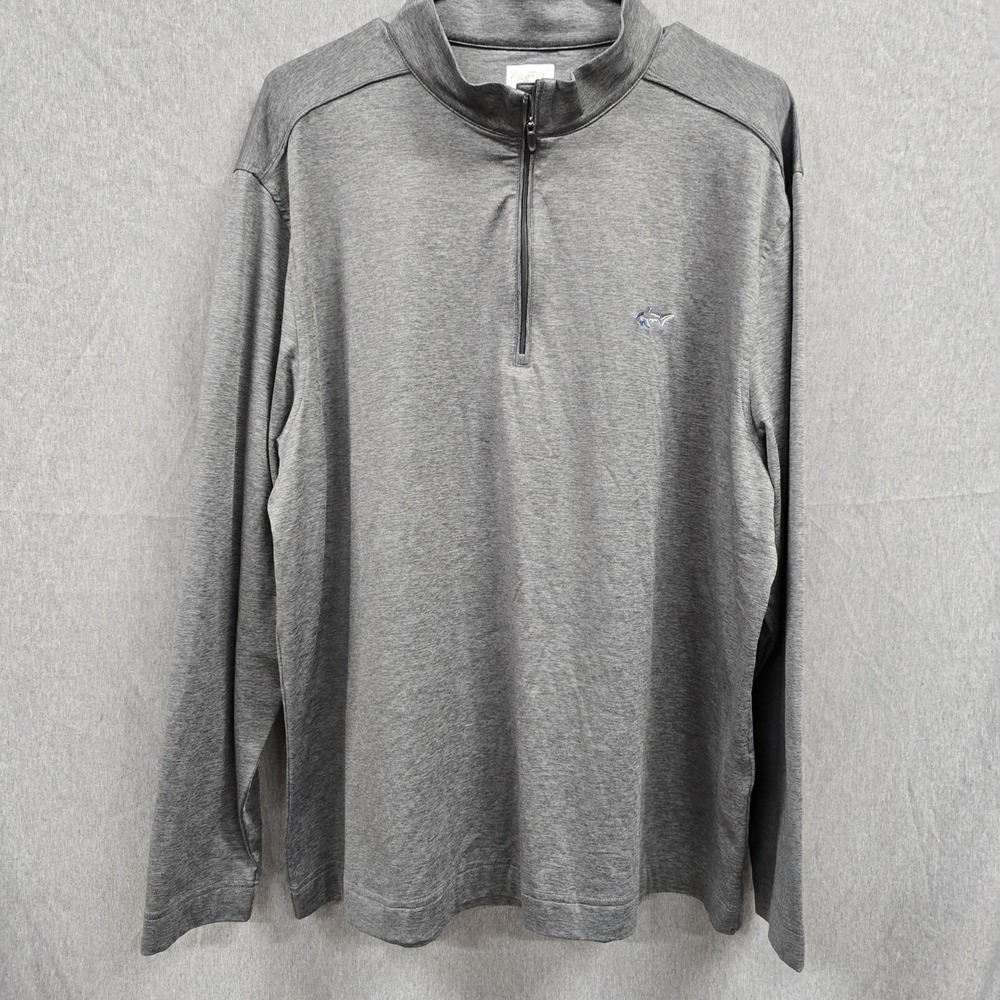 Greg Norman Golf Pullover Mens XL Shark Logo L/S Top